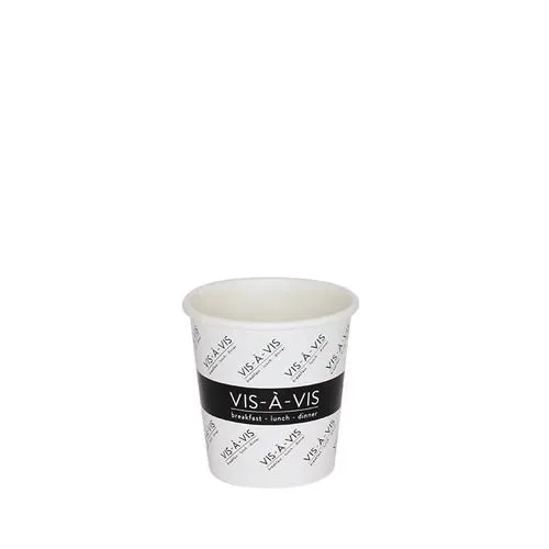 DIVU SLĀŅU PAPĪRA KRŪZĪTES AR APDRUKU / 80 - 100 ML / 4 oz / KPI-100DW