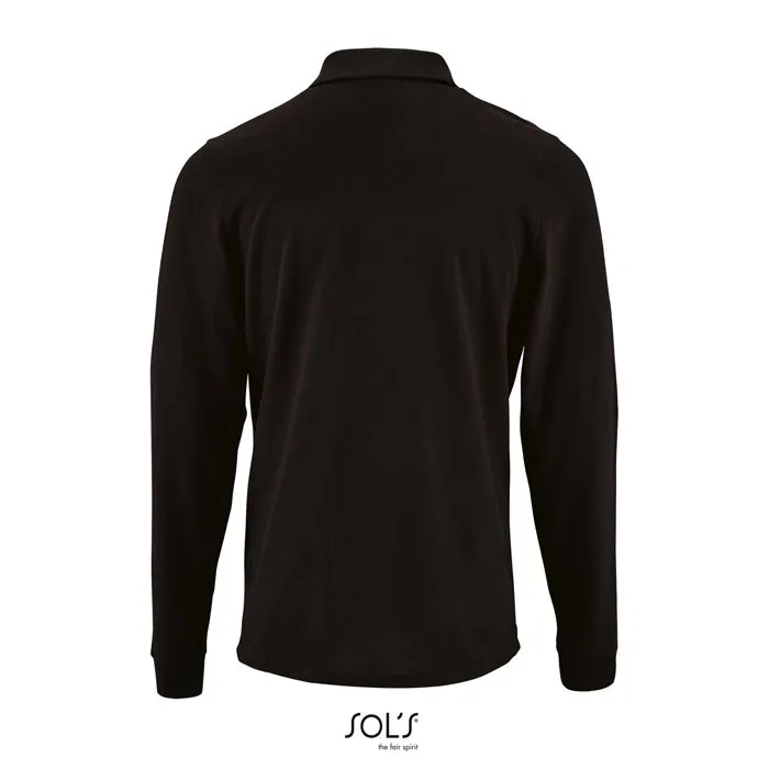 VĪRIEŠU POLO KREKLS AR GARĀM PIEDURKNĒM 'PERFECT' / 100% KOKVILNA / 8 KRĀSĀS / S02087