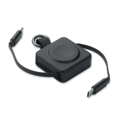 100 W IEVELKAMS USB-C UZ USB-C KABELIS AR VIEDPULKSTEŅA LĀDĒTĀJU 