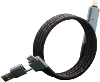 SCX.DESIGN C52 100W 4IN1 rPET MAGNĒTISKAIS UZLĀDES KABELIS