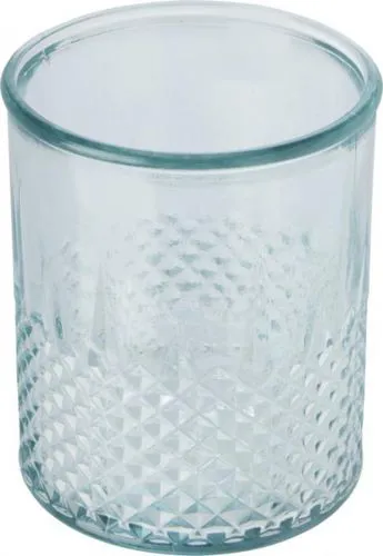 SVEČTURIS NO PĀRSTRĀDĀTA STIKLA / 2 KRĀSĀS